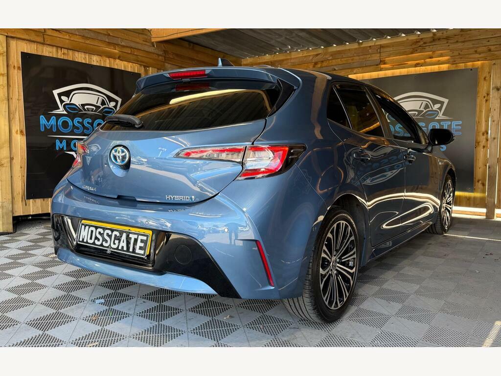 Toyota Corolla 1.8 Vvt-h Design Cvt Euro 6 S S Blue #5