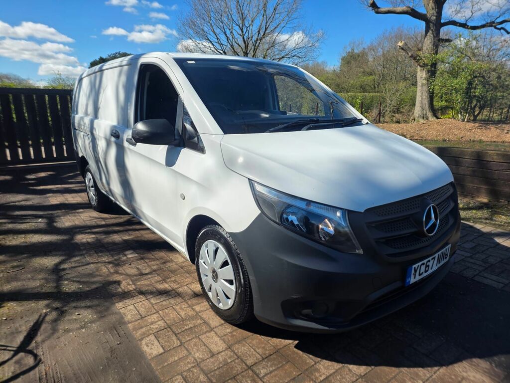 Mercedes-Benz Vito 1.6 111 Cdi Panel Van 6Dr Fwd L2 Eur White #4