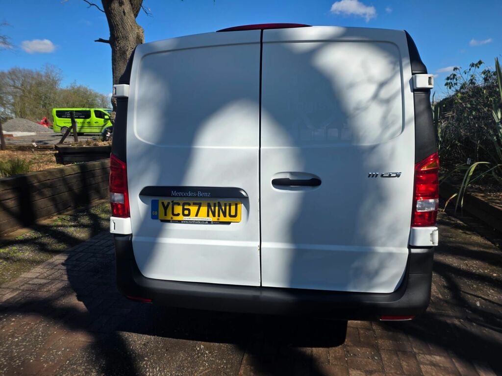Mercedes-Benz Vito 1.6 111 Cdi Panel Van 6Dr Fwd L2 Eur White #5