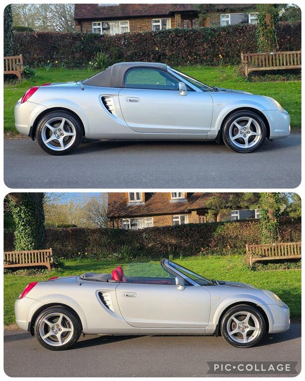 Toyota MR2 2003 1.8 Vvt-i 138 Roadster Convertible Petr Silver #9