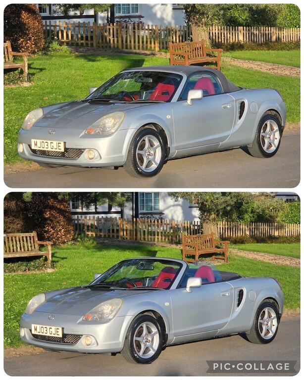 Toyota MR2 2003 1.8 Vvt-i 138 Roadster Convertible Petr Silver #12