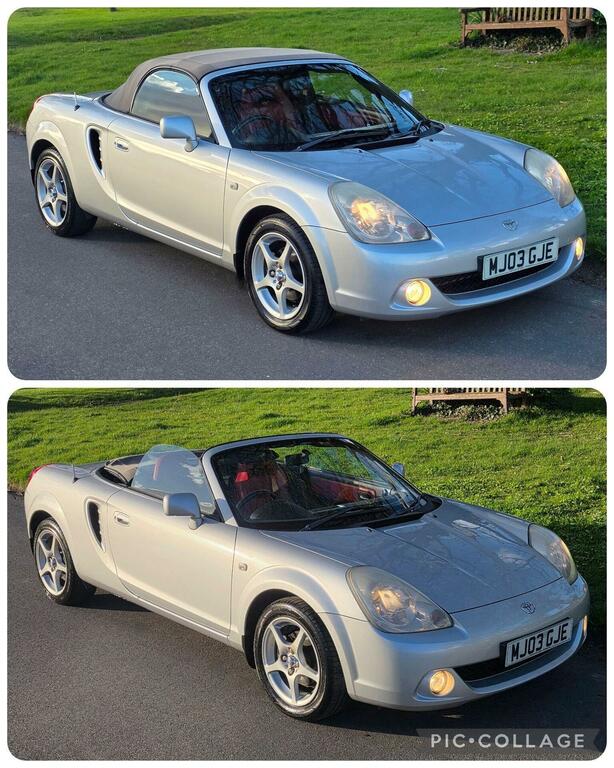 Toyota MR2 2003 1.8 Vvt-i 138 Roadster Convertible Petr Silver #10