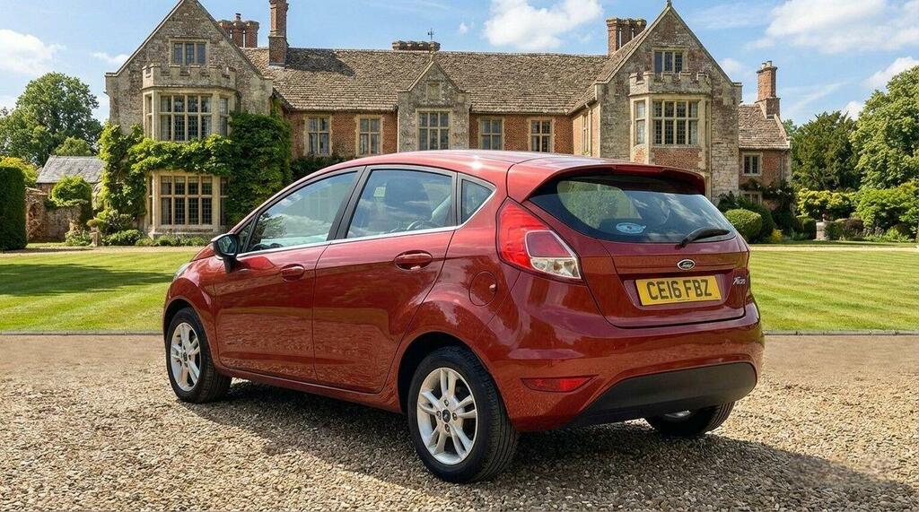 Ford Fiesta 1.25 Zetec Euro 6 201616 CE16FBZ Red #3