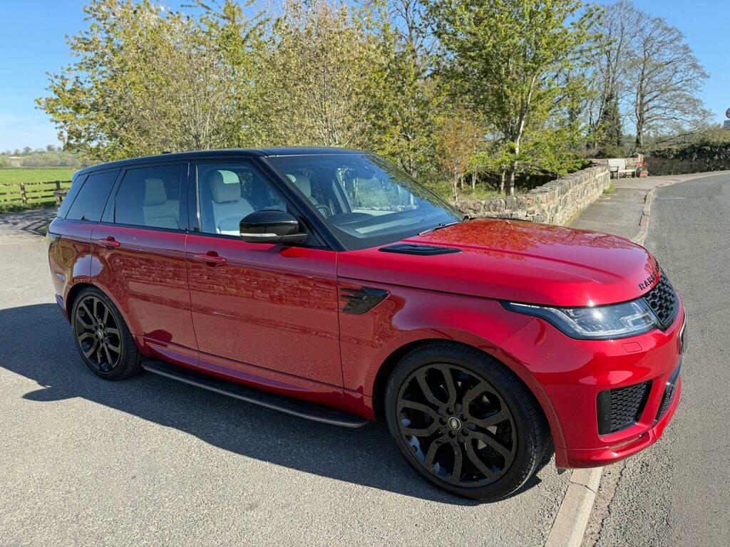 Land Rover Range Rover Sport 3.0 Sd V6 Hse Dynamic 4Wd Euro 6 Ss WG19KBU Red #2