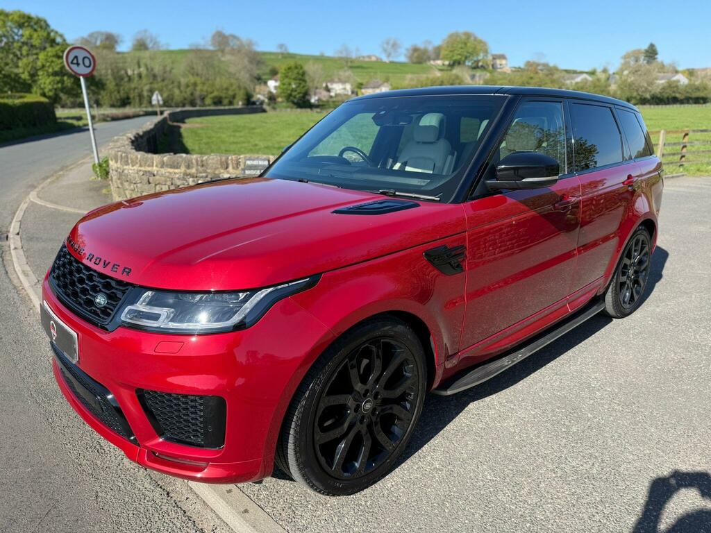 Land Rover Range Rover Sport 3.0 Sd V6 Hse Dynamic 4Wd Euro 6 Ss WG19KBU Red #4