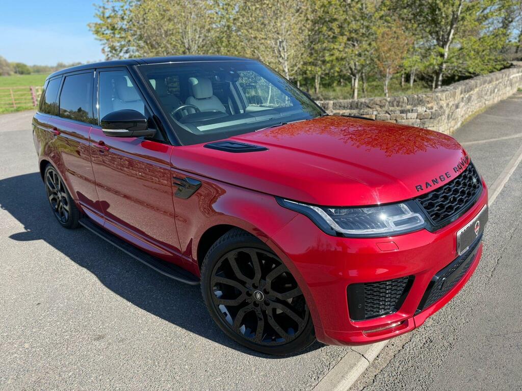 Land Rover Range Rover Sport 3.0 Sd V6 Hse Dynamic 4Wd Euro 6 Ss Red