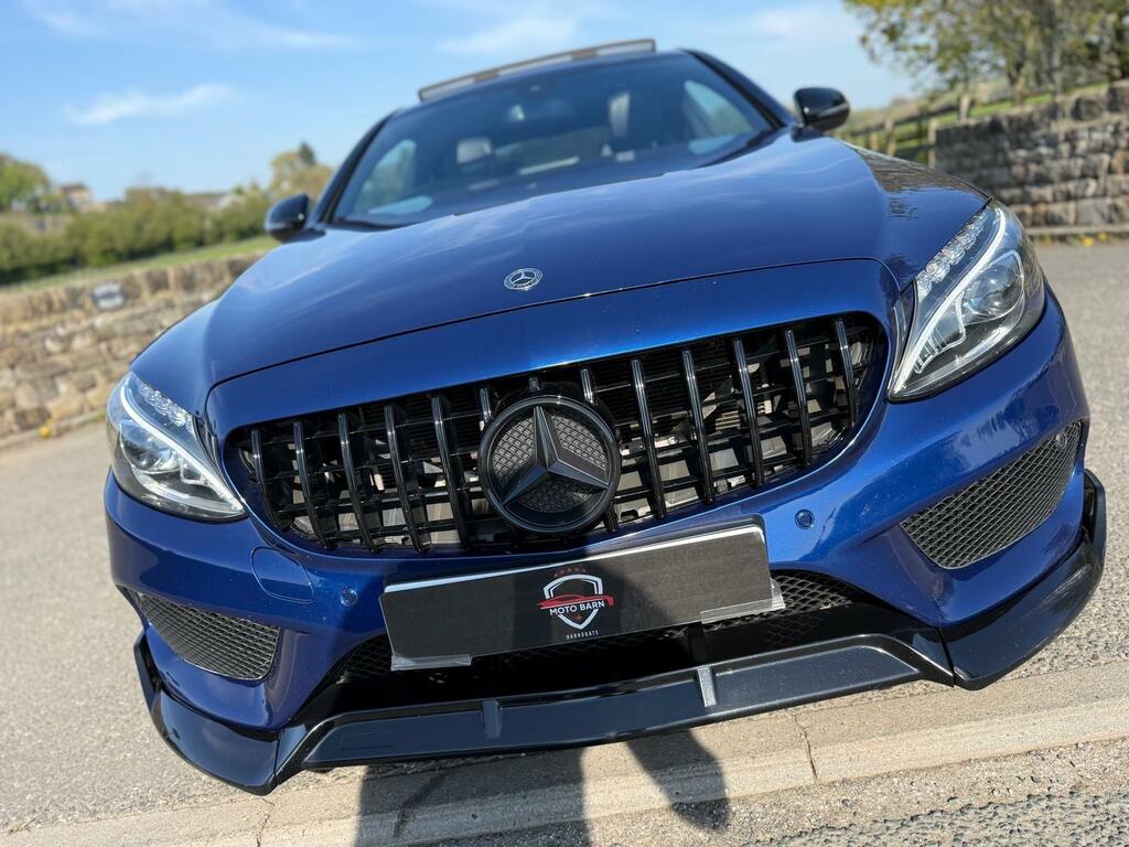 Mercedes-Benz C Class 2.0 C200 Amg Line Premium G-tronic Euro 6 Ss CF18VJZ Blue #4