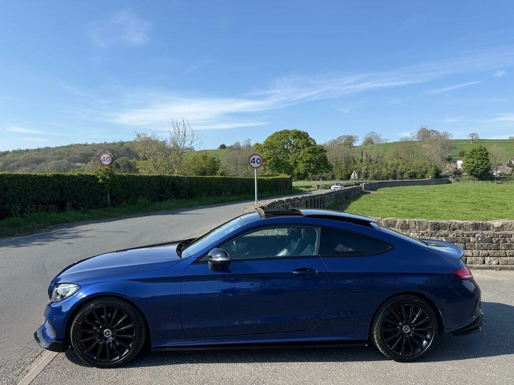 Mercedes-Benz C Class 2.0 C200 Amg Line Premium G-tronic Euro 6 Ss CF18VJZ Blue #3