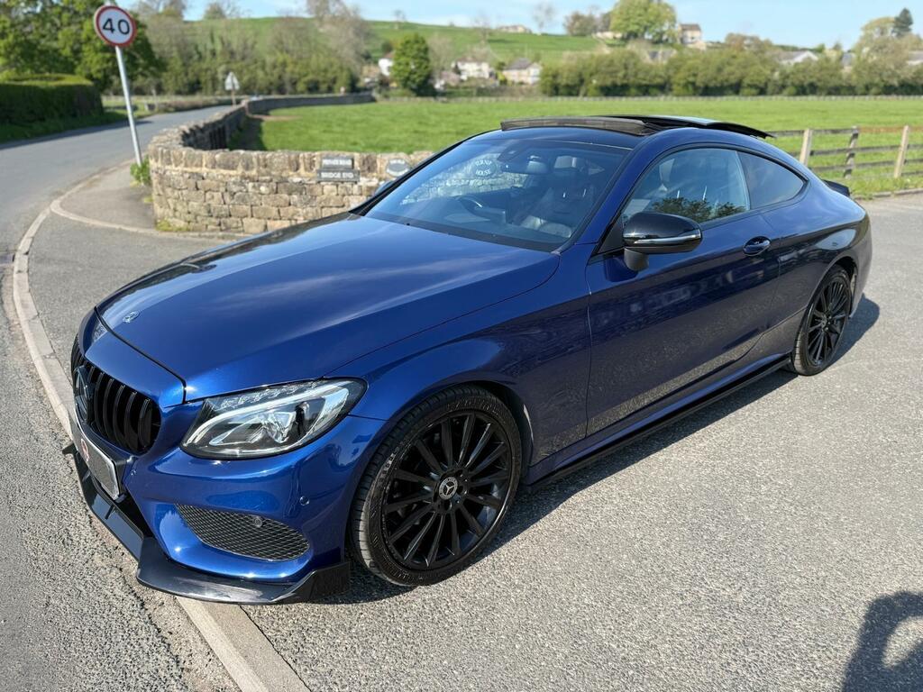 Mercedes-Benz C Class 2.0 C200 Amg Line Premium G-tronic Euro 6 Ss CF18VJZ Blue #2