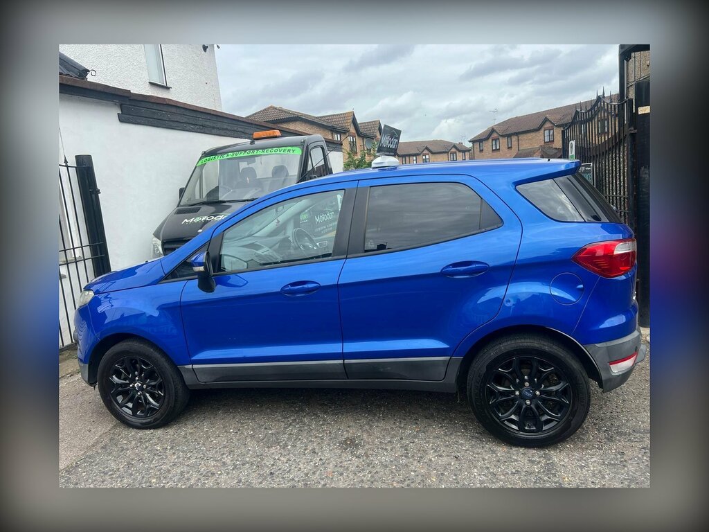 Ford Ecosport 1.5 Tdci Zetec 2Wd Euro 6 Blue #4