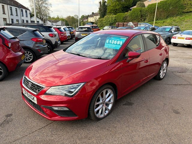 Seat Leon 1.5 Tsi Evo Fr Sport Hatchback E CF19KGK Red #3