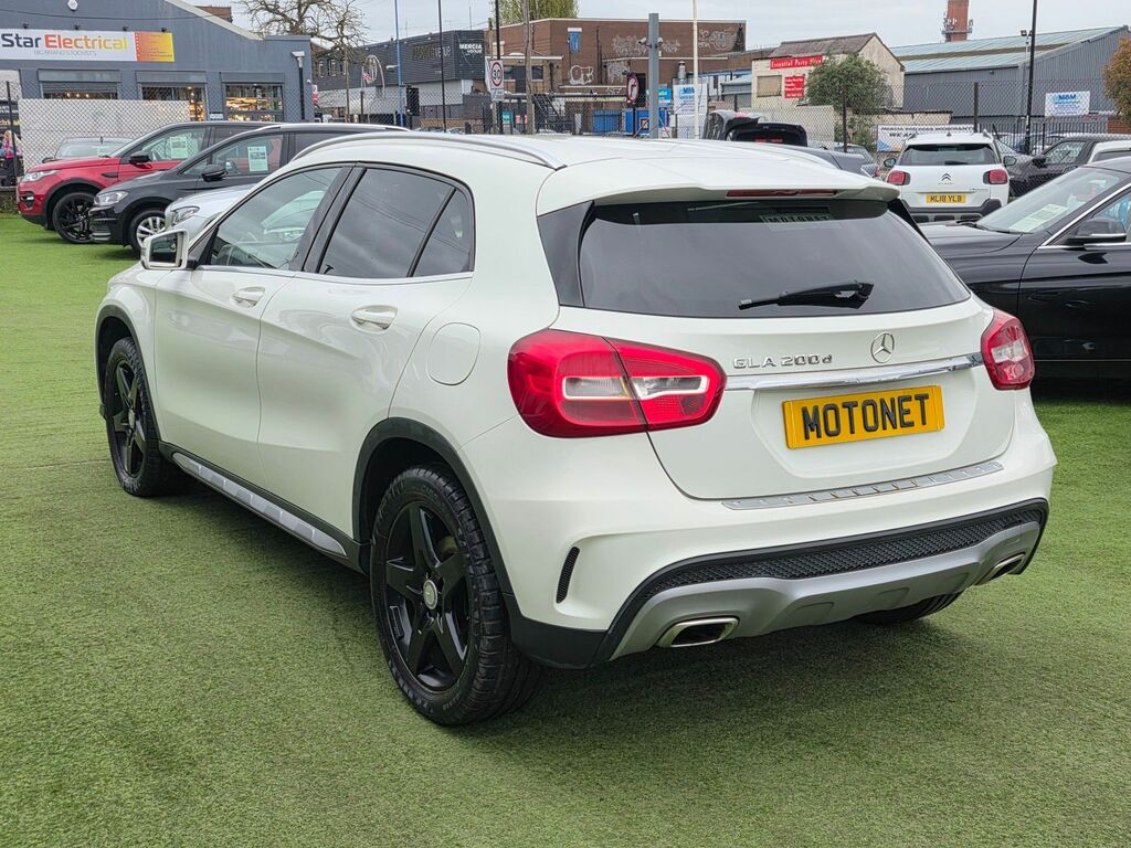 Mercedes-Benz GLA Class 2.1 Gla200d Amg Line Suv 7G-dct Euro 6 MH65USW White #6
