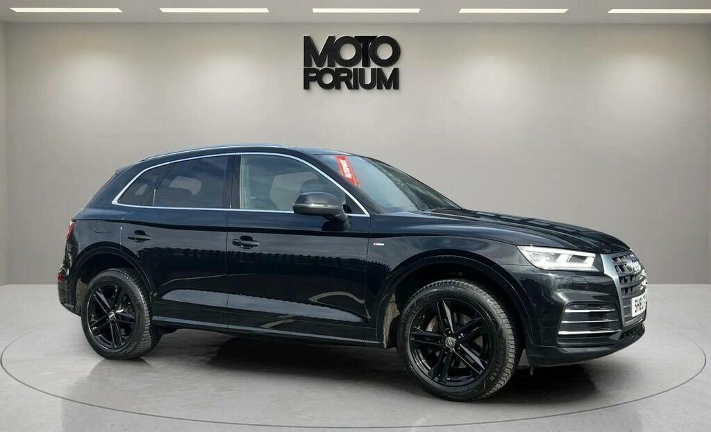 Audi Q5 Suv 2.0 Tfsi S Line S Tronic Quattro Euro 6 Ss SH18LTV Black #3