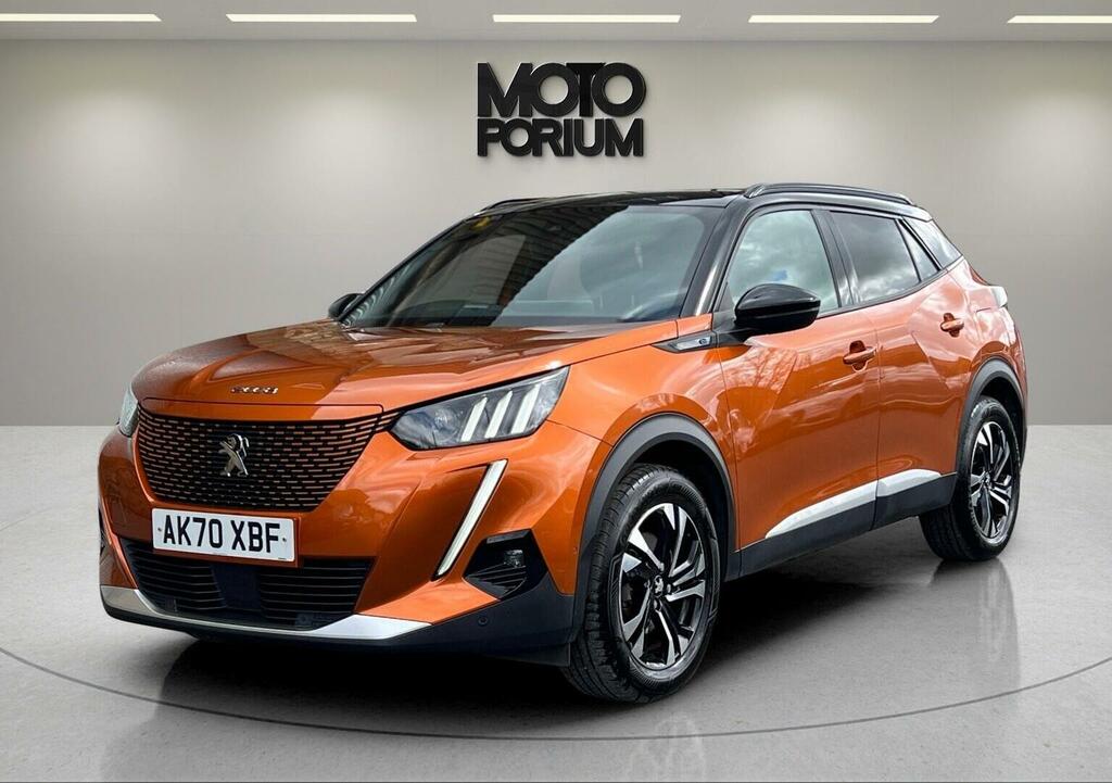 Peugeot e-2008 Suv 50Kwh Gt 202170 AK70XBF Orange #4