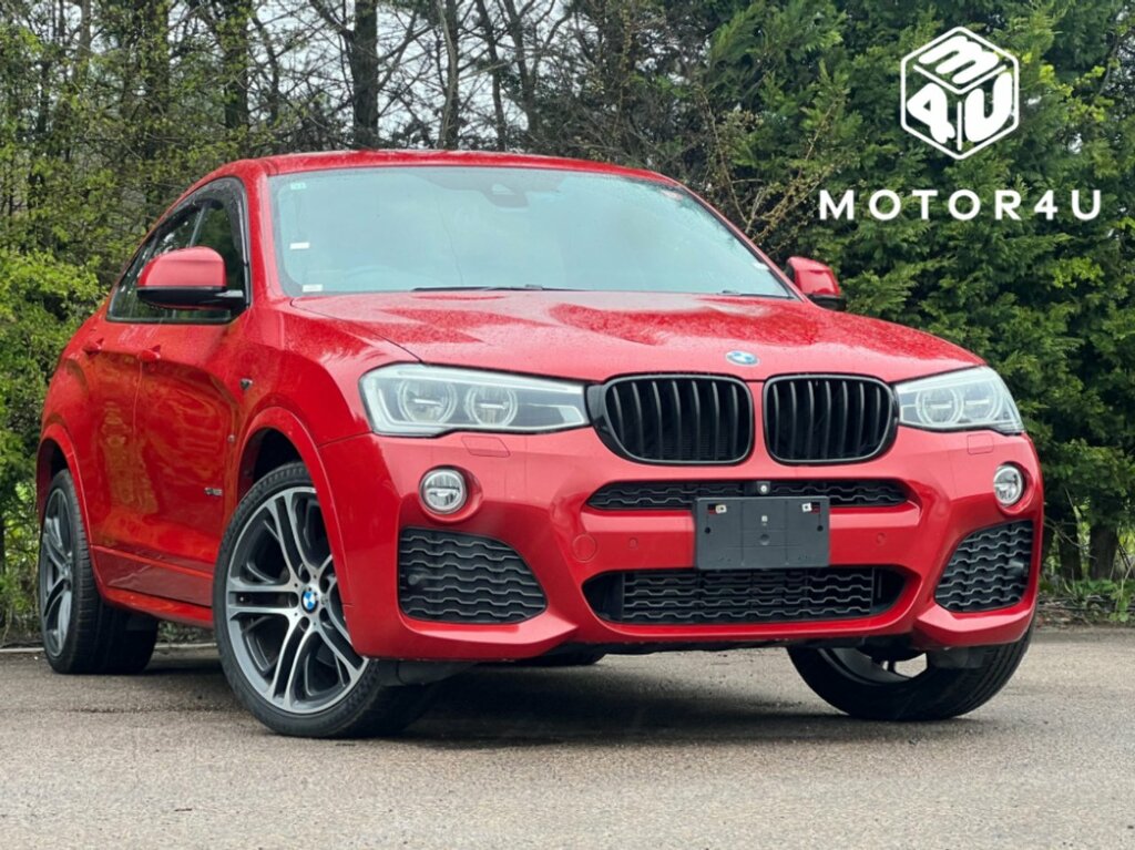 BMW X4 Xdrive28i M Sport Red