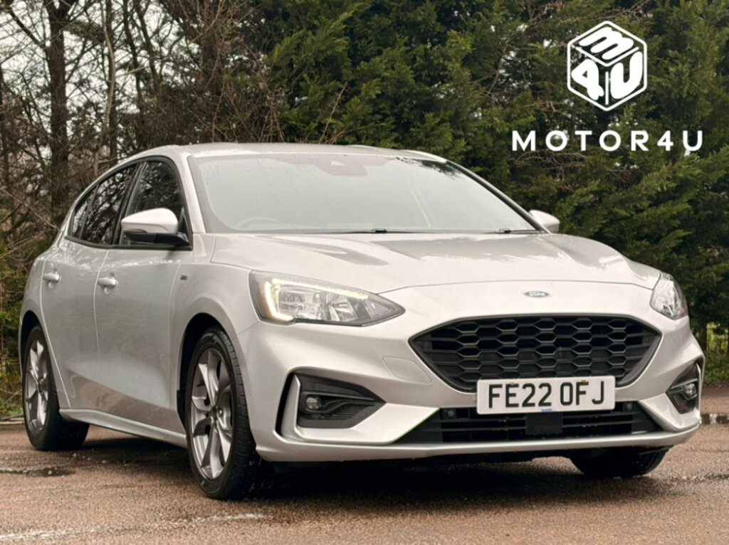 Ford Focus Ecoblue St-line Silver
