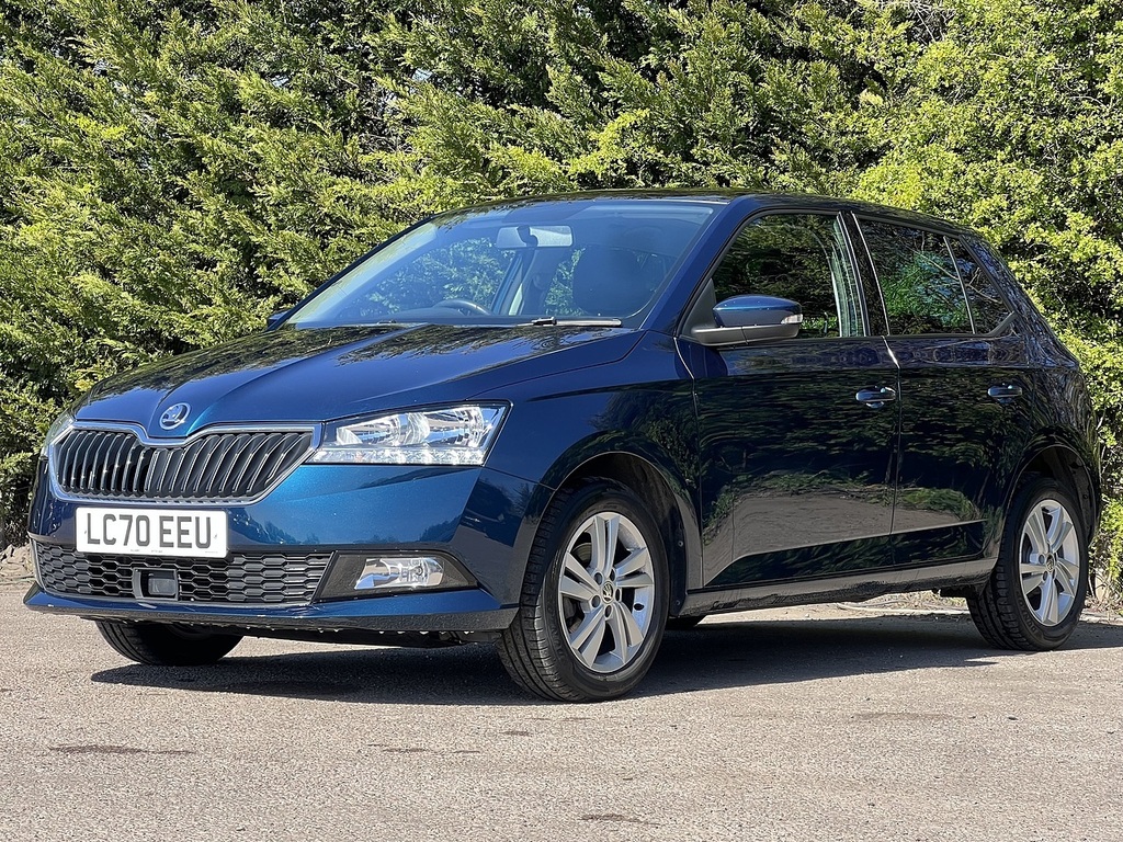 Skoda Fabia Se Blue #3