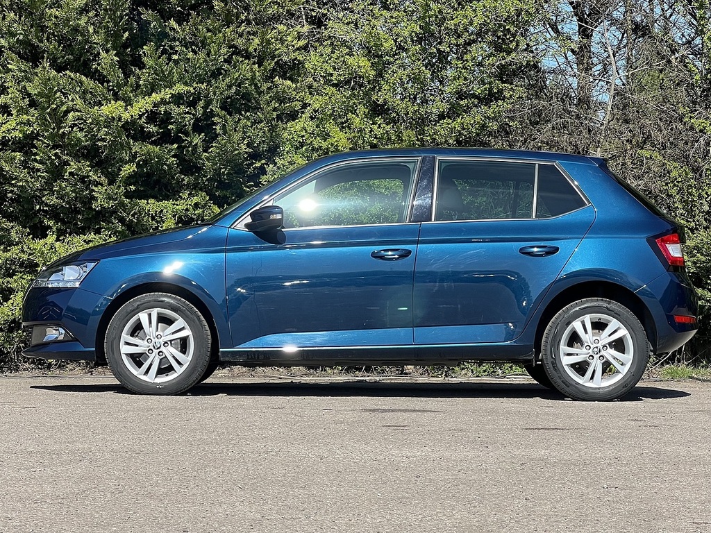 Skoda Fabia Se Blue #5