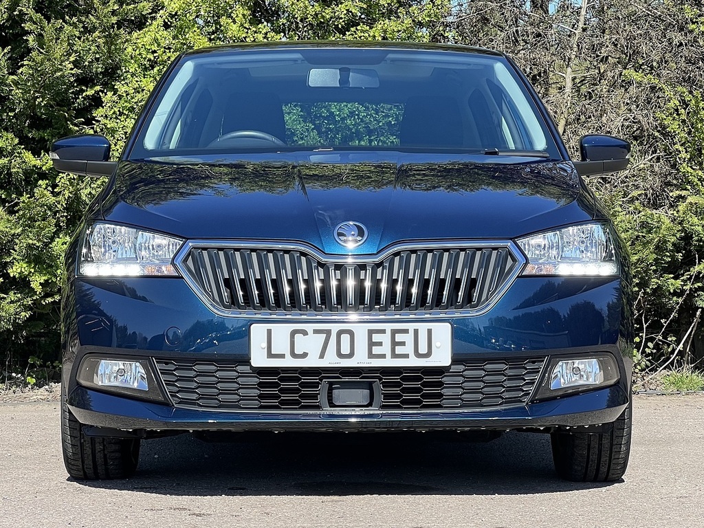 Skoda Fabia Se Blue #4