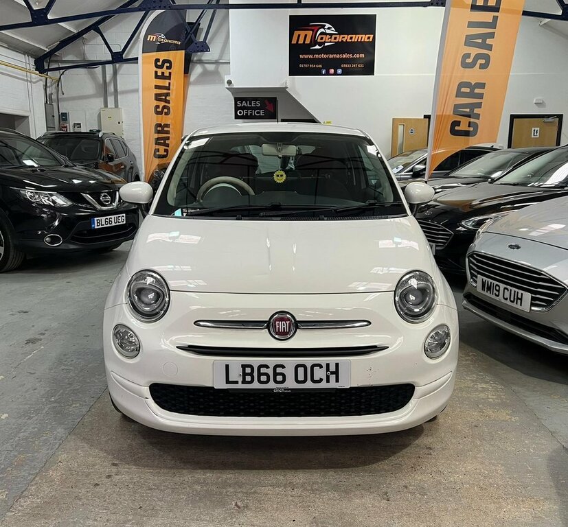 Fiat 500 1.2L Pop Star LB66OCH White #5