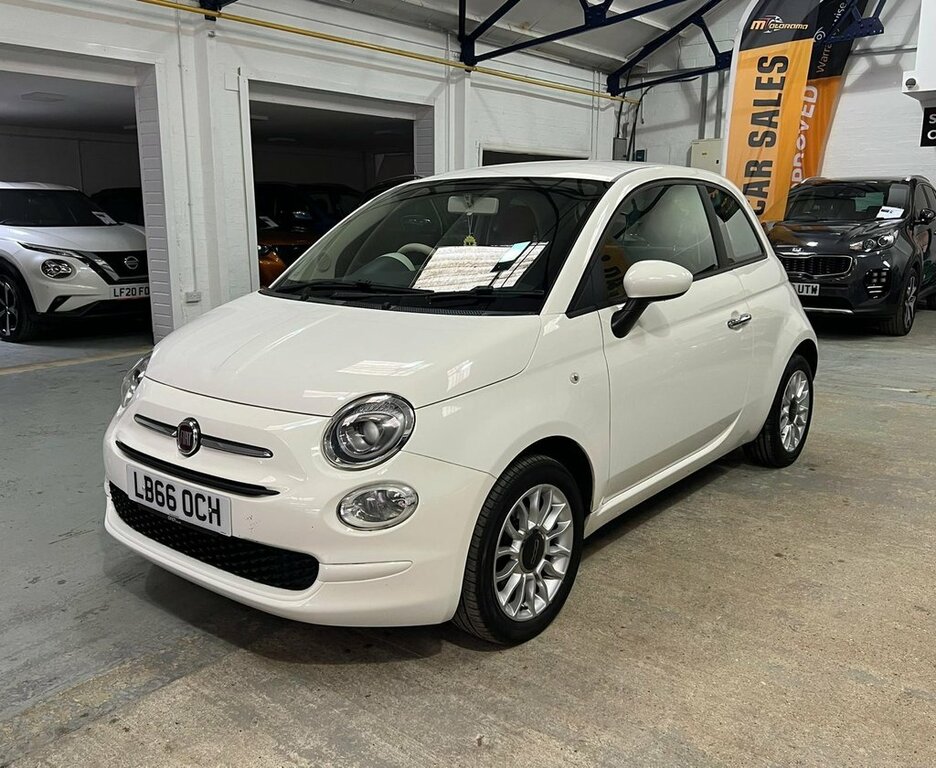 Fiat 500 1.2L Pop Star LB66OCH White #6