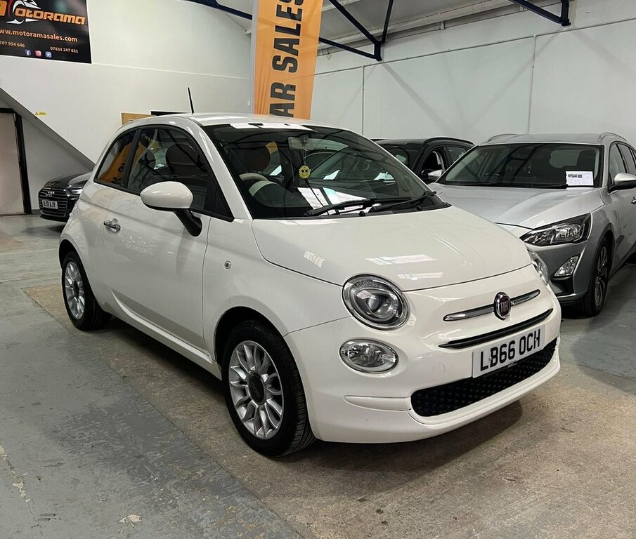 Fiat 500 1.2L Pop Star LB66OCH White #4