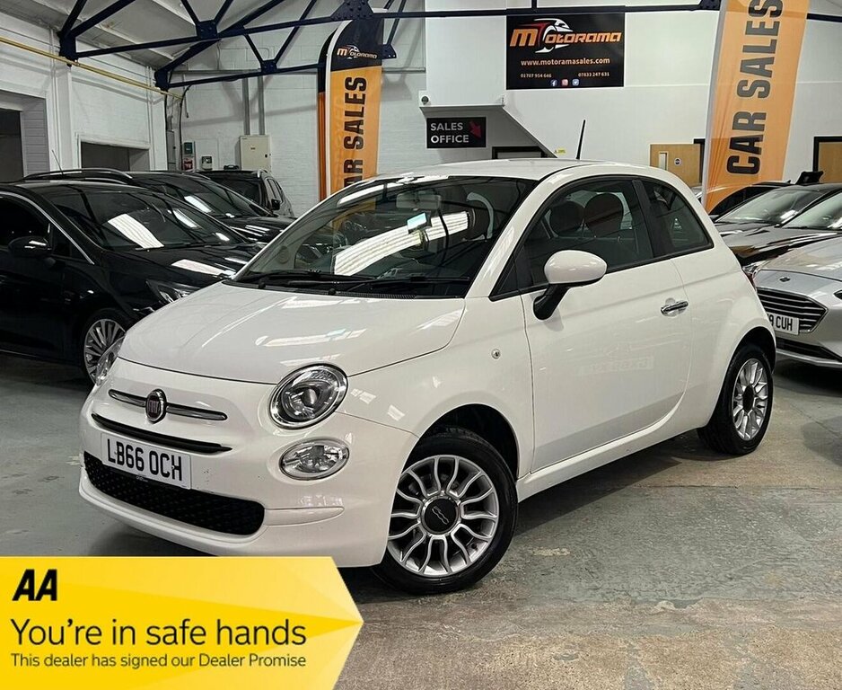Fiat 500 1.2L Pop Star White