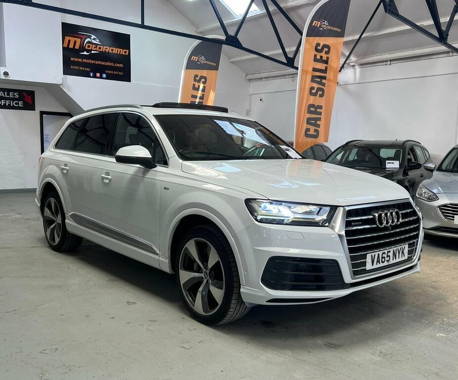 Audi Q7 3L S Line VA65NYK White #4