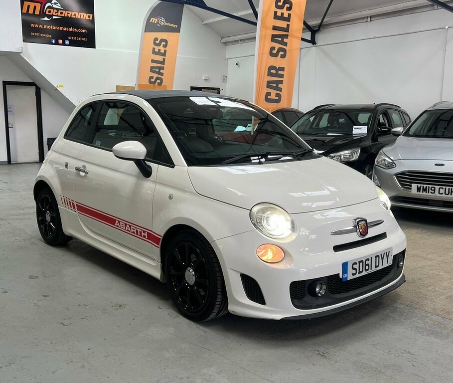 Abarth 500 Convertible SD61DYY White #2