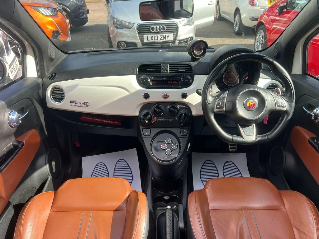 Abarth 500 Convertible SD61DYY White #2