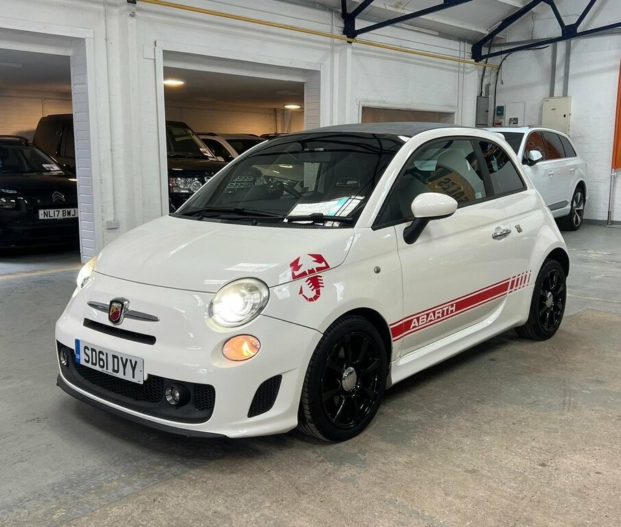 Abarth 500 Convertible SD61DYY White #4