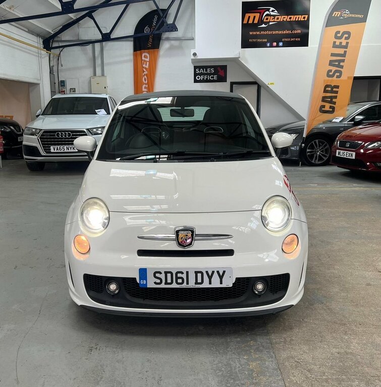 Abarth 500 Convertible SD61DYY White #3