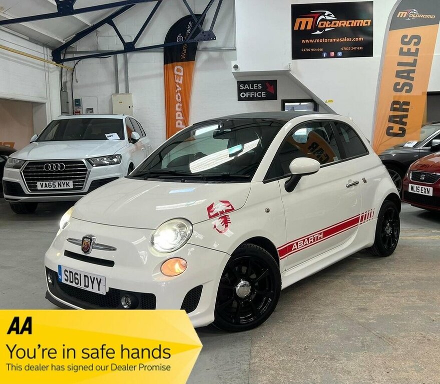 Abarth 500 Convertible White
