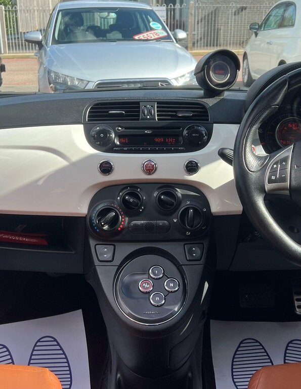 Abarth 500 Convertible SD61DYY White #3
