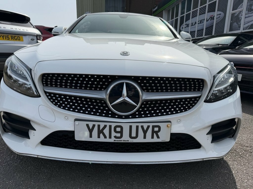 Mercedes-Benz C Class 2L Amg Line YK19UYR White #2