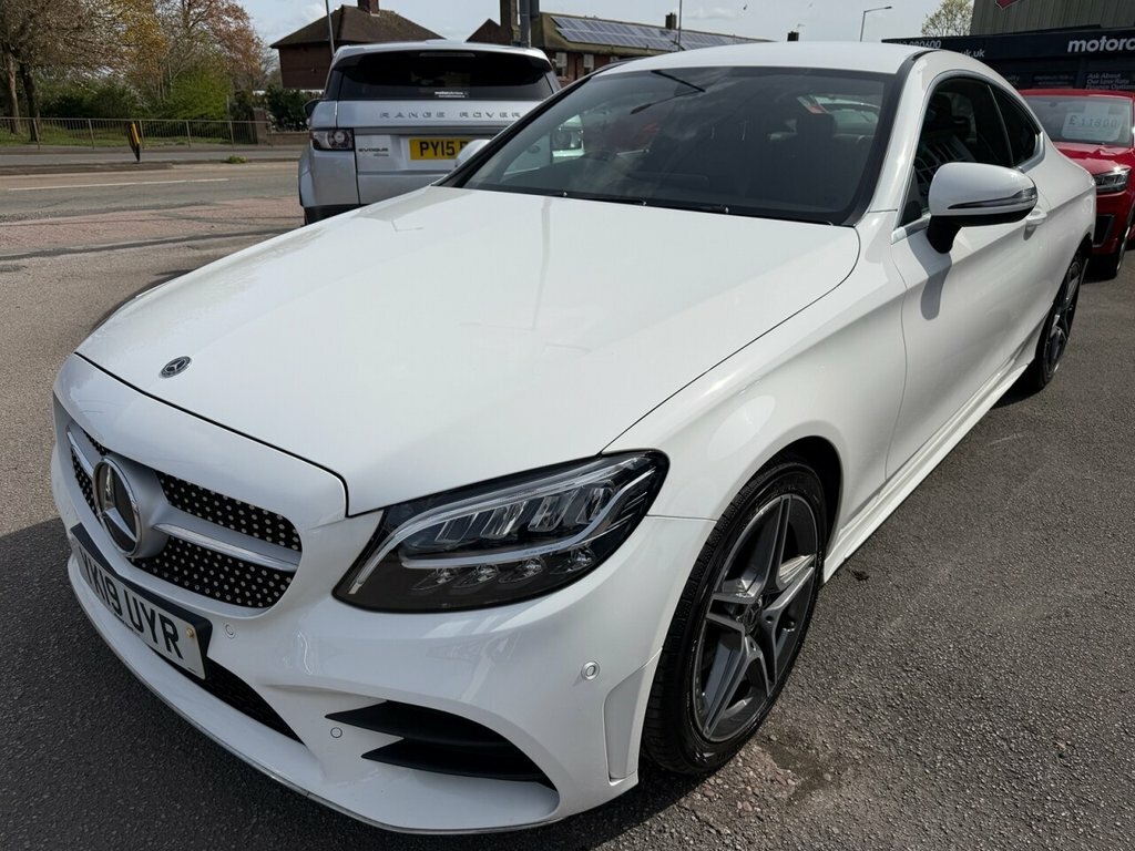Mercedes-Benz C Class 2L Amg Line YK19UYR White #4