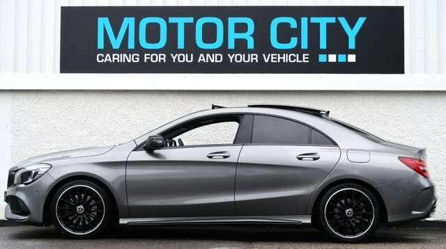 Mercedes-Benz CLA Class 2.1 Cla220d Amg Line Night Edition Plus Coupe PO19PKF Black #5