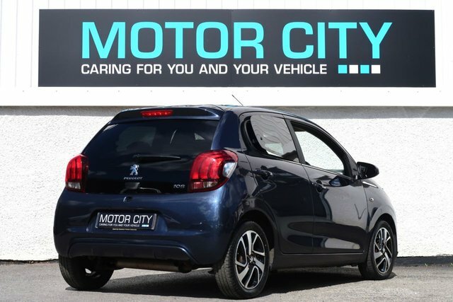 Peugeot 108 1.2 Puretech Allure Hatchback Eu LN65PWZ Blue #2