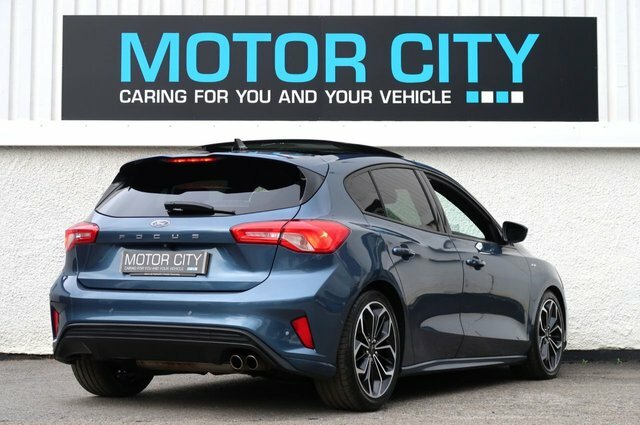 Ford Focus 2.0 Ecoblue St-line X Hatchback Eu Blue #3