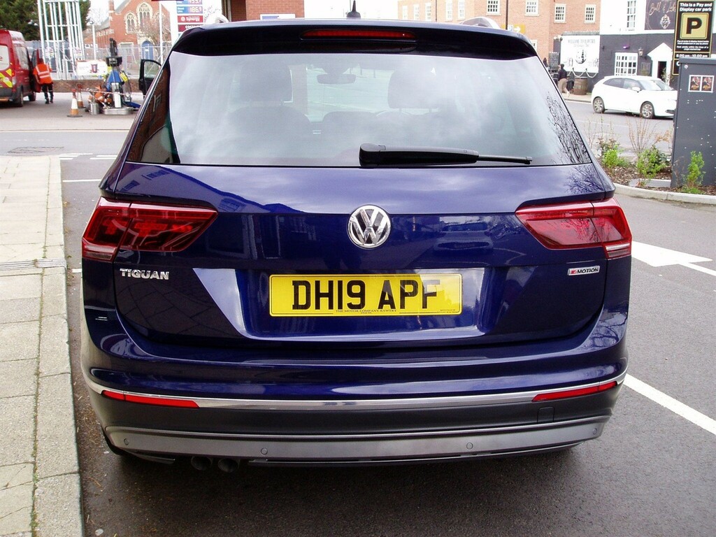 Volkswagen Tiguan 2.0 Tdi Sel Dsg 4Motion Euro 6 Ss DH19APF Blue #4