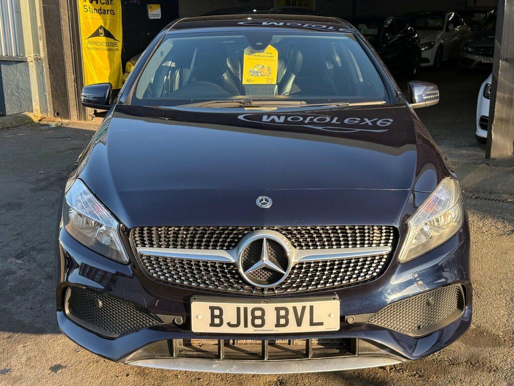 Mercedes-Benz A Class 1.5 A180d Amg Line 7G-dct Euro 6 Ss BJ18BVL Blue #3