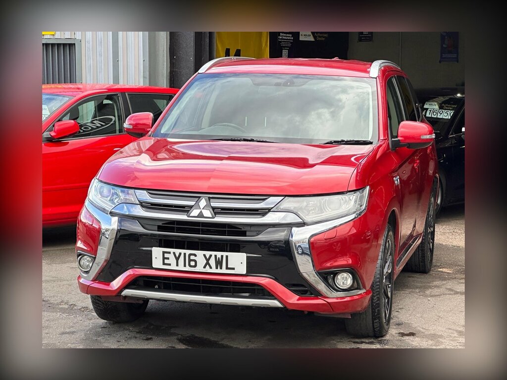 Mitsubishi Outlander 2.0H 12Kwh Gx3h Cvt 4Wd Euro 6 Ss Red #4