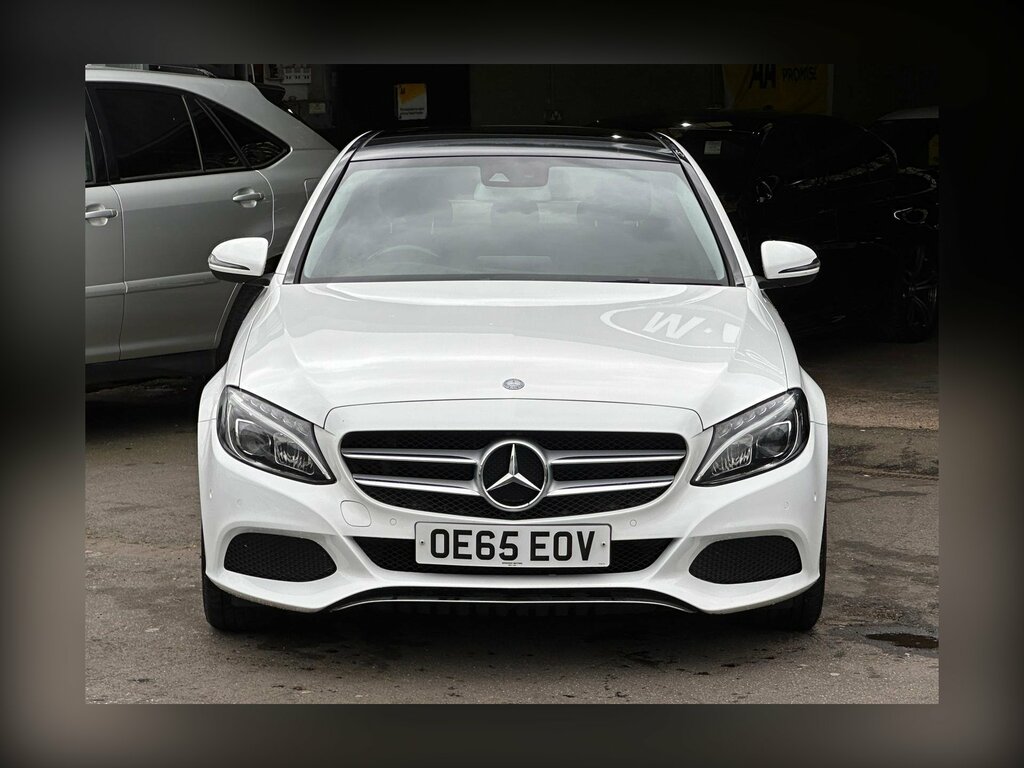 Mercedes-Benz C Class 2.1 C300dh Sport Premium Plus G-tronic Euro 6 OE65EOV White #3