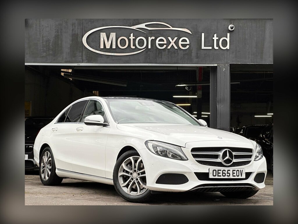 Mercedes-Benz C Class 2.1 C300dh Sport Premium Plus G-tronic Euro 6 White