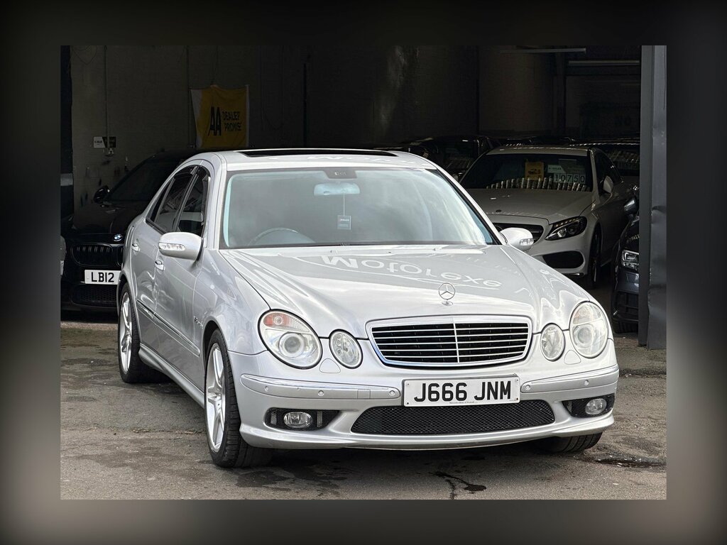 Mercedes-Benz E Class 5.4 E55 Amg Silver #2