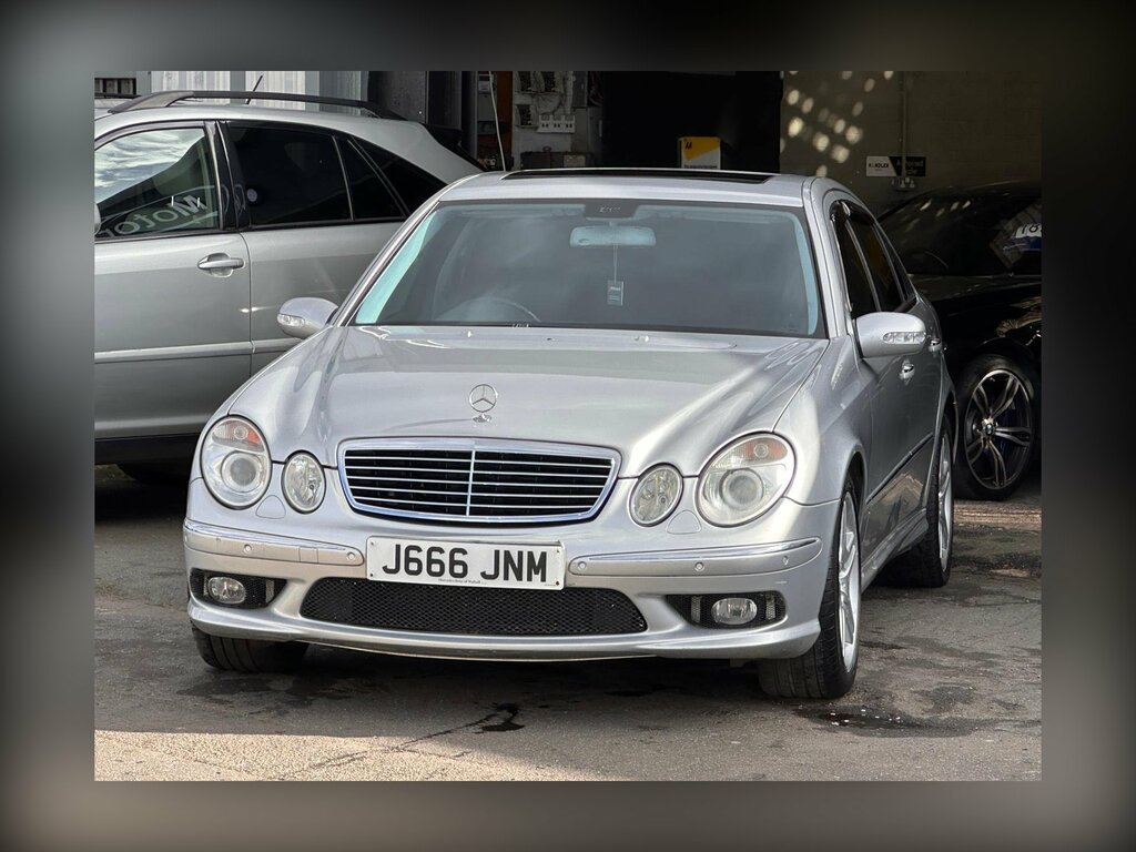 Mercedes-Benz E Class 5.4 E55 Amg Silver #4