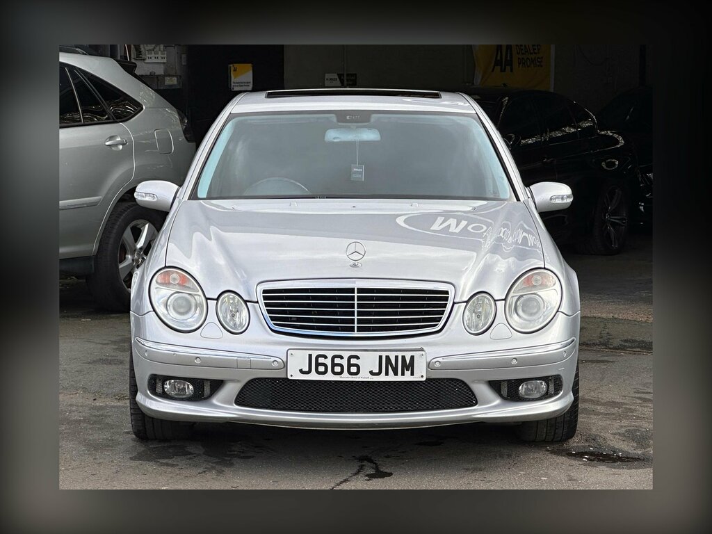 Mercedes-Benz E Class 5.4 E55 Amg Silver #3
