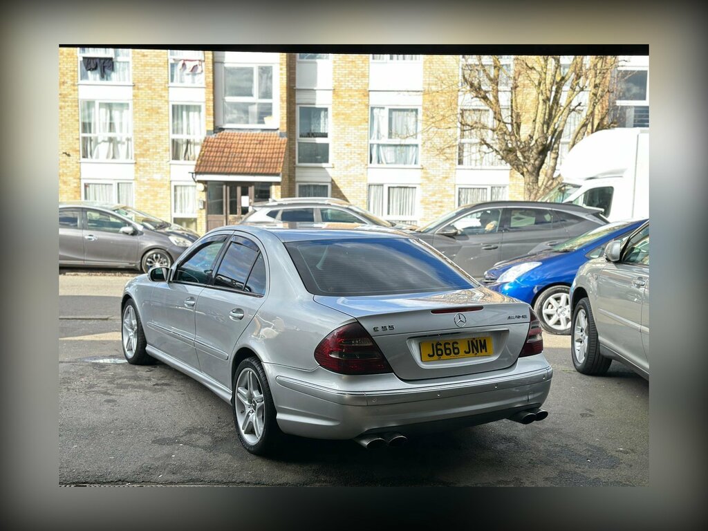Mercedes-Benz E Class 5.4 E55 Amg Silver #5