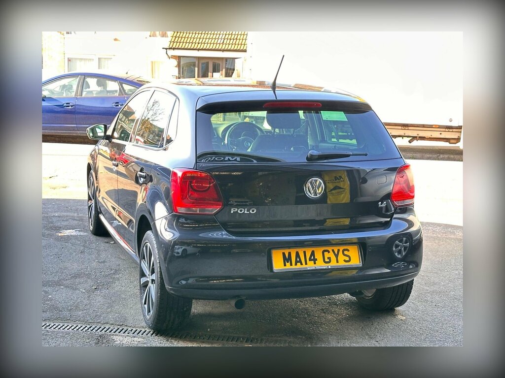 Volkswagen Polo 1.4 Match Edition Euro 5 MA14GYS Black #6