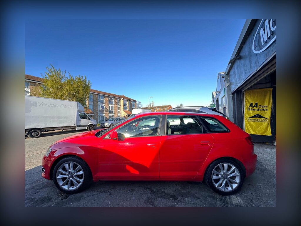 Audi A3 1.4 Tfsi Sport Sportback S Tronic Euro 5 Ss MV62UVW Red #5